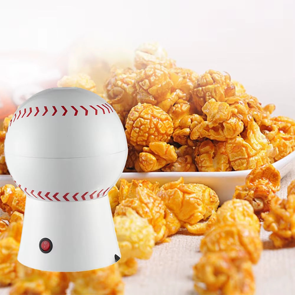 Baseball Popcorn Machine