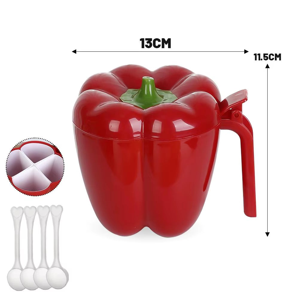 Pepper Seasoning Jar Container