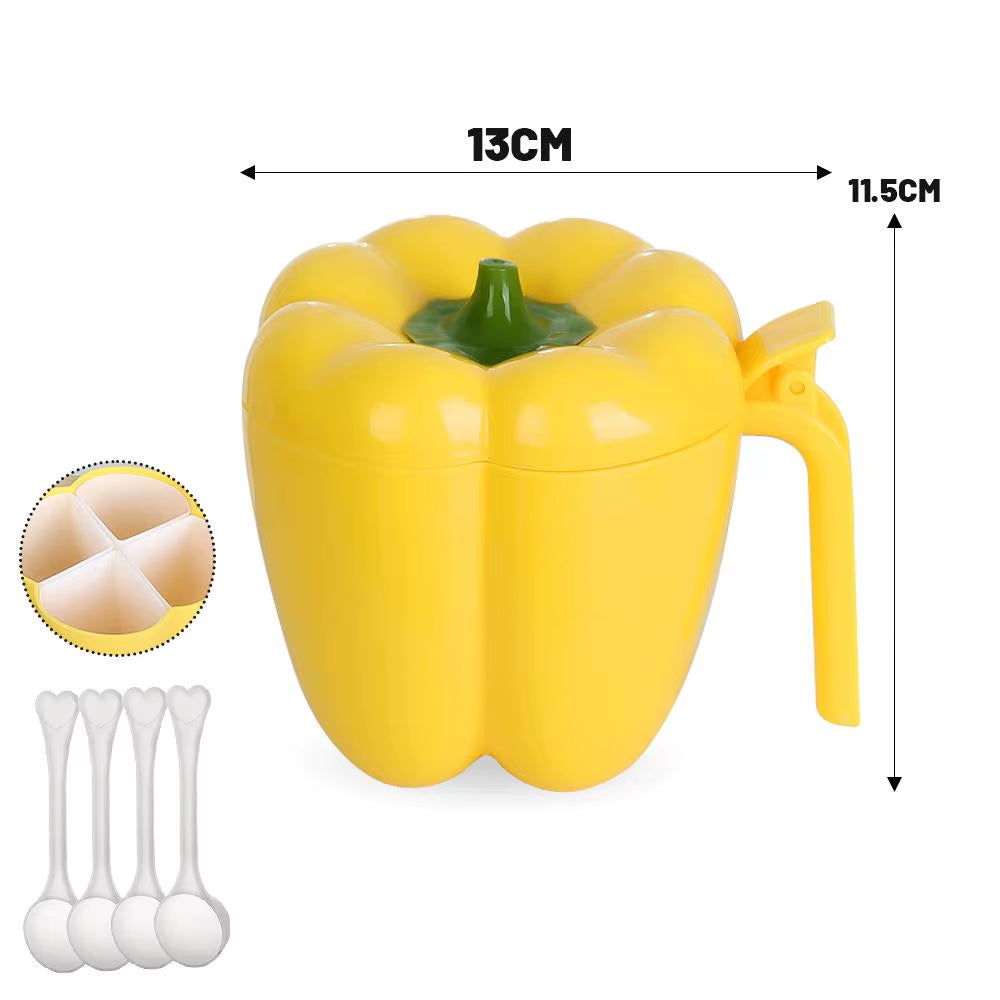 Pepper Seasoning Jar Container