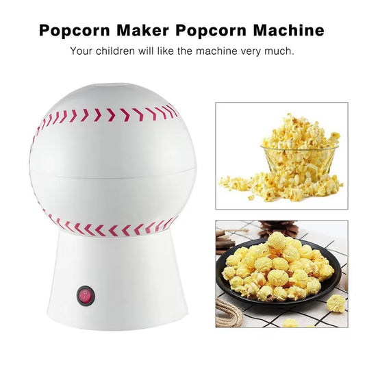 Baseball Popcorn Machine